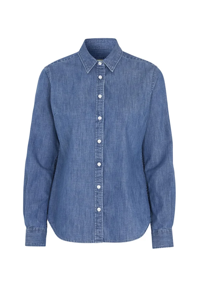 Hovedproduktbilde for Blue Cottover Denim Skjorte Dame