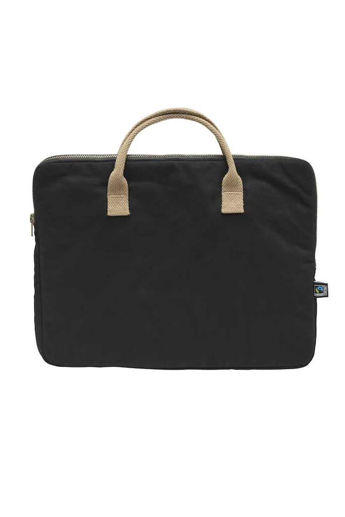 Hovedproduktbilde for Black Cottover Canvas PC-Veske