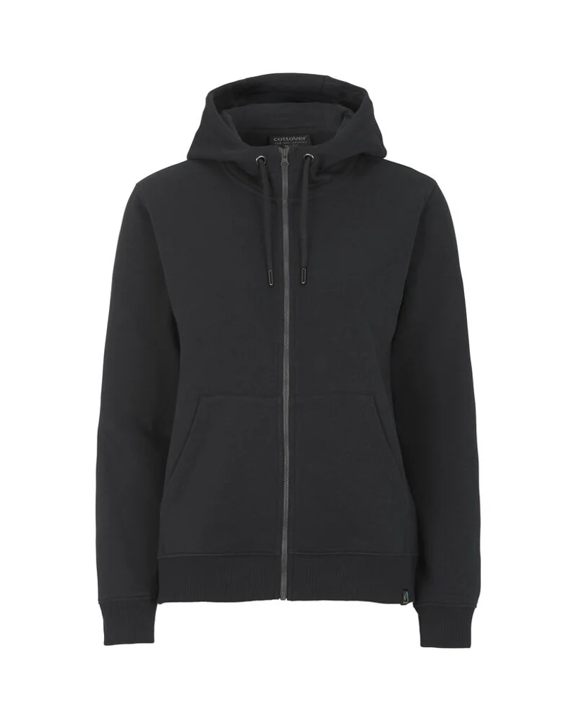 Hovedproduktbilde for Black Cottover Key Hettejakke Dame