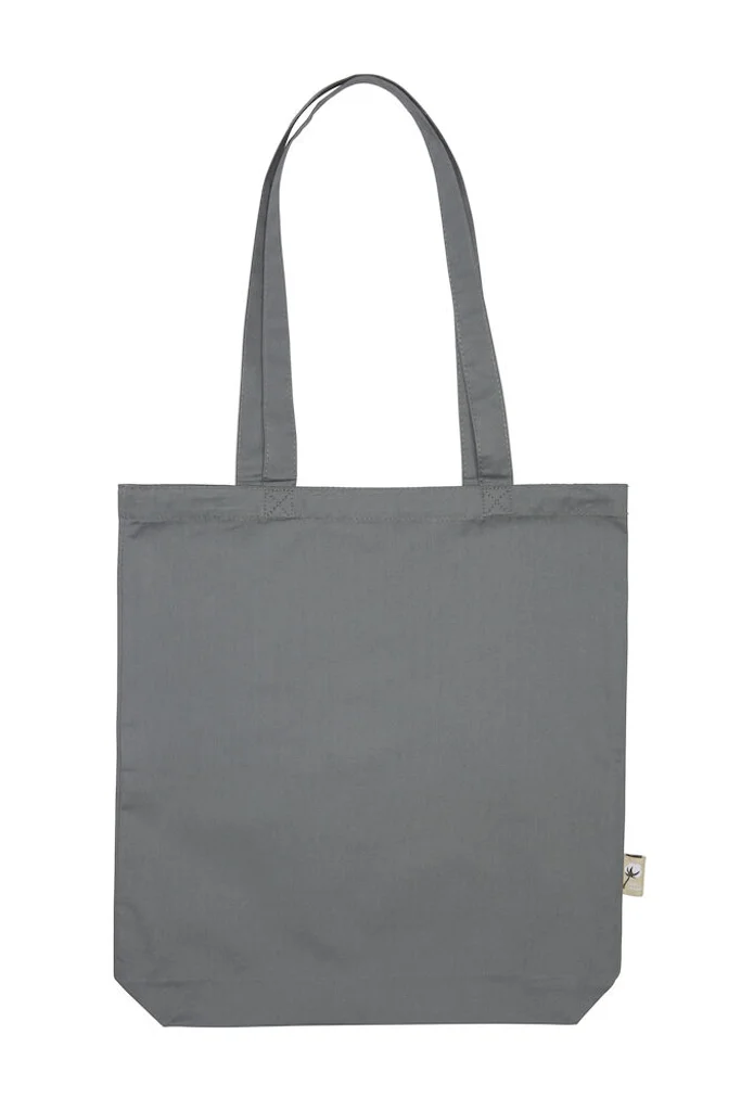 Hovedproduktbilde for Grey Cottover Twill 230 g/m2 GOTS Økologisk Bomull Handlenett