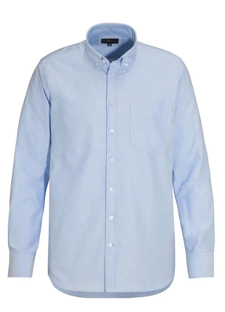 Hovedproduktbilde for Light Blue Derby of Sweden Dawson Comfort Fit Skjorte