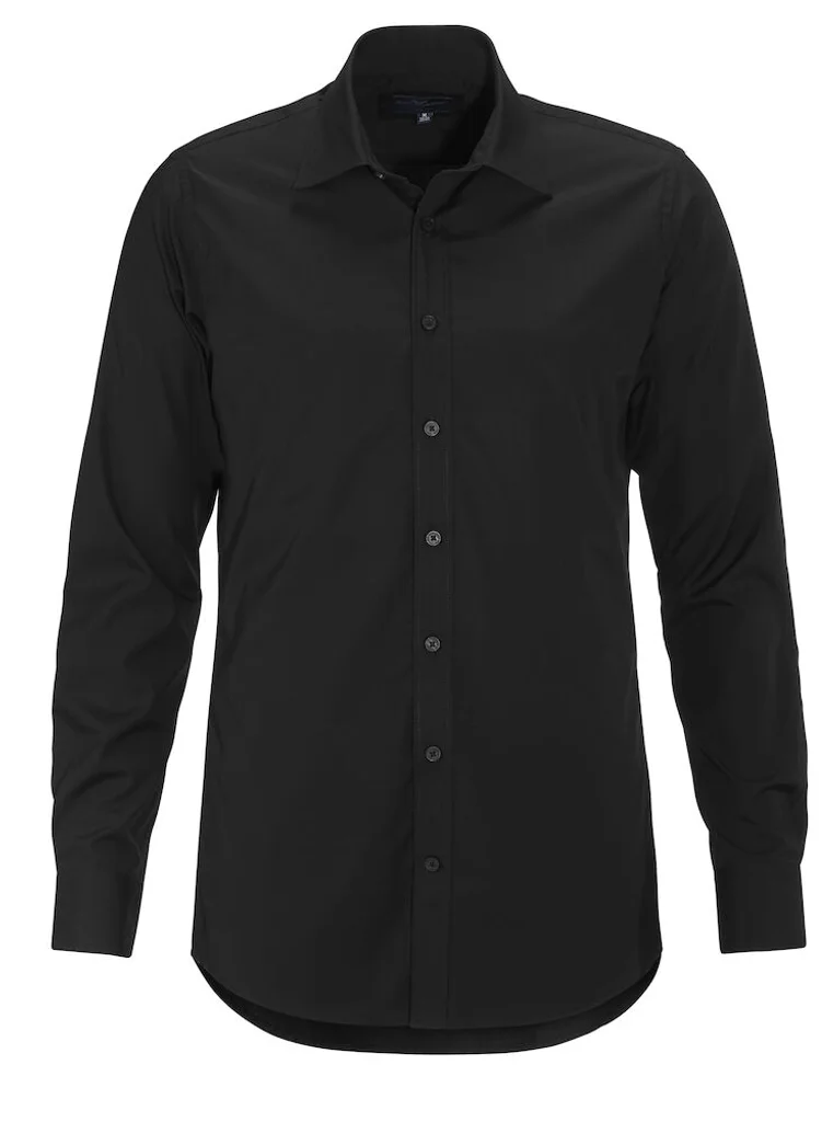 Hovedproduktbilde for Black Derby of Sweden Taylor Slim Fit Skjorte
