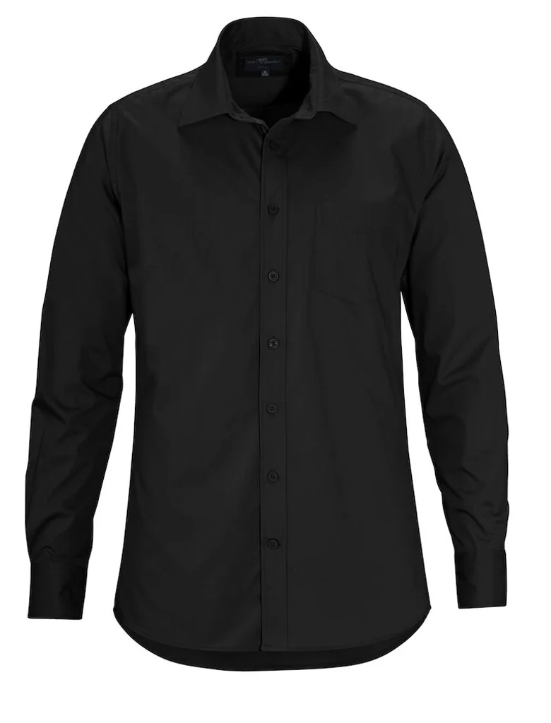 Hovedproduktbilde for Black Derby of Sweden Powell Slim Fit Skjorte
