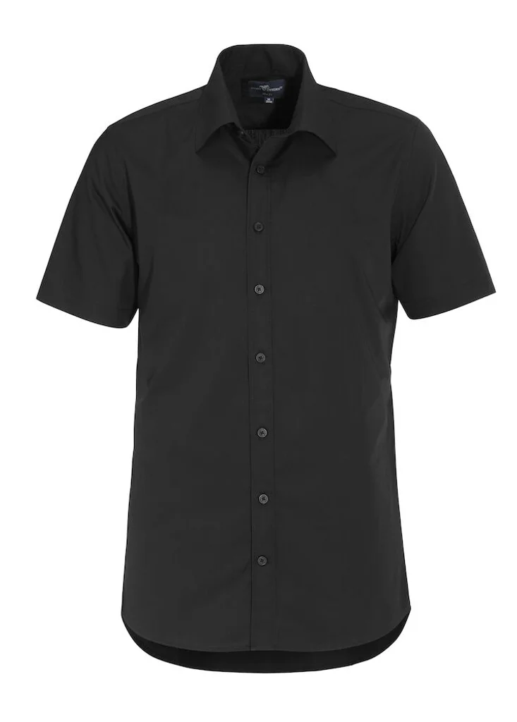 Hovedproduktbilde for Black Derby of Sweden Thomson Slim Fit S/S Skjorte