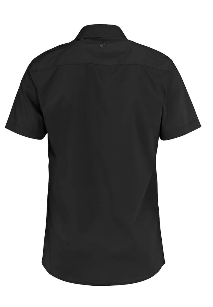 Hovedproduktbilde for Black Derby of Sweden Powell Comfort Fit Kortermet Skjorte