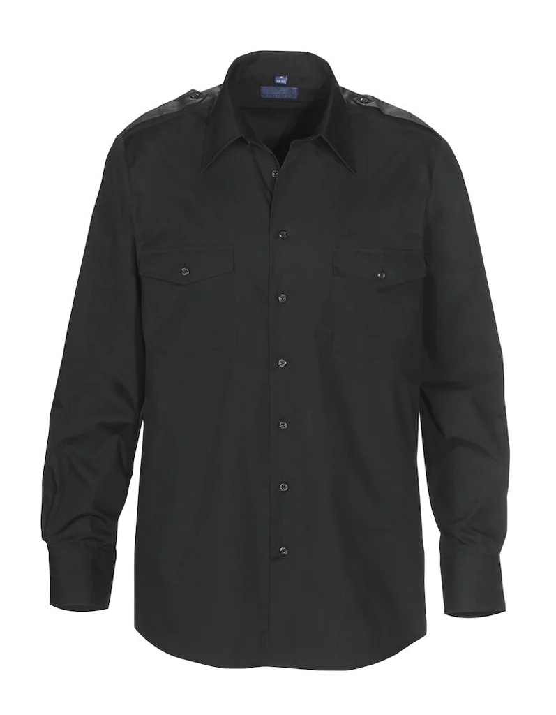 Hovedproduktbilde for Black Derby of Sweden Maverick Comfort Fit Skjorte
