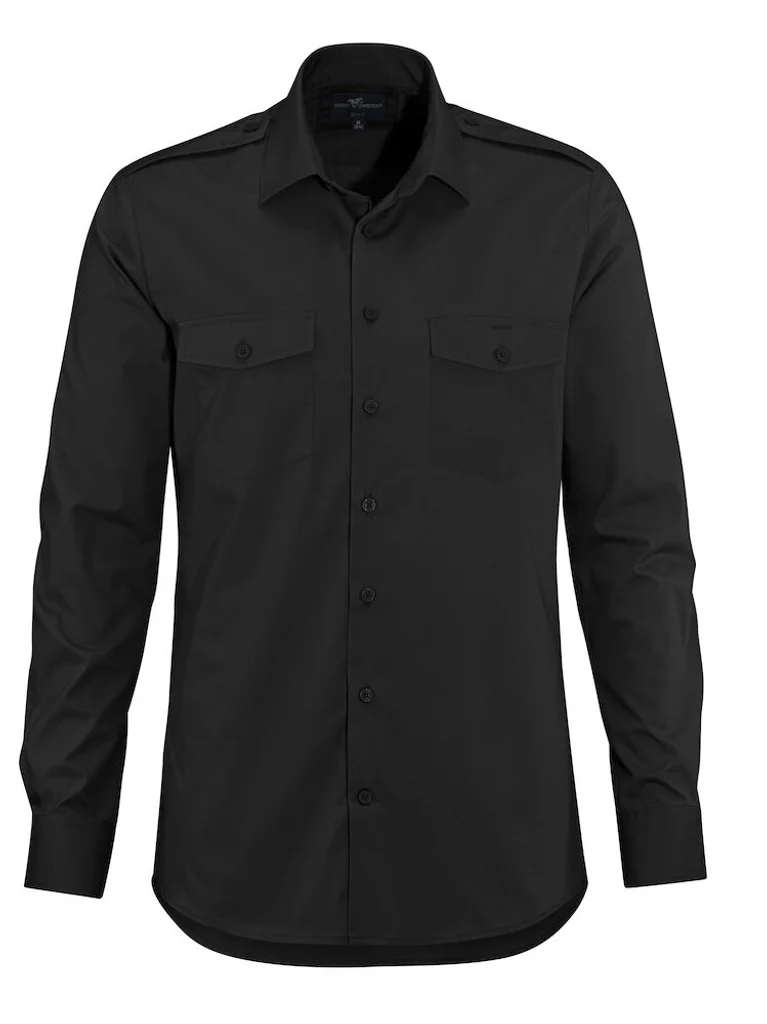 Hovedproduktbilde for Black Derby of Sweden Martines Comfort Fit Skjorte