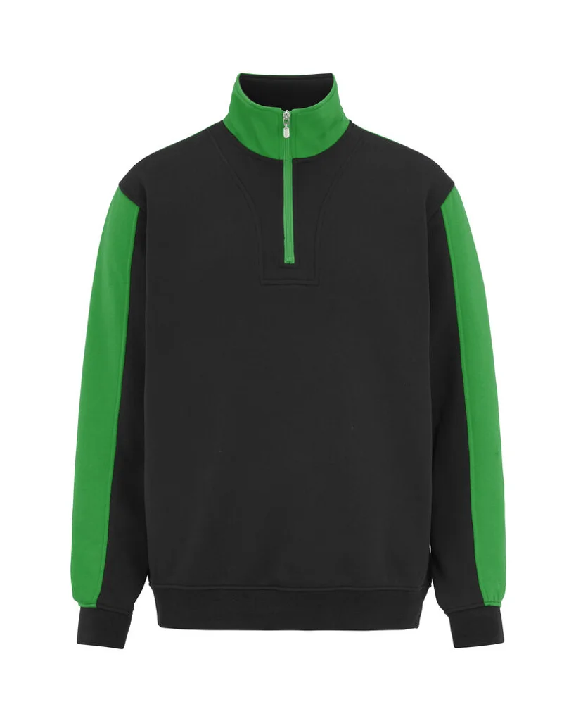 Hovedproduktbilde for Black/Green Graphix Modena Half-Zip Half-Zip Genser