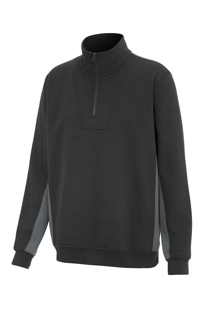 Hovedproduktbilde for Black/Steelgrey Graphix Cleveland  Half-Zip Genser