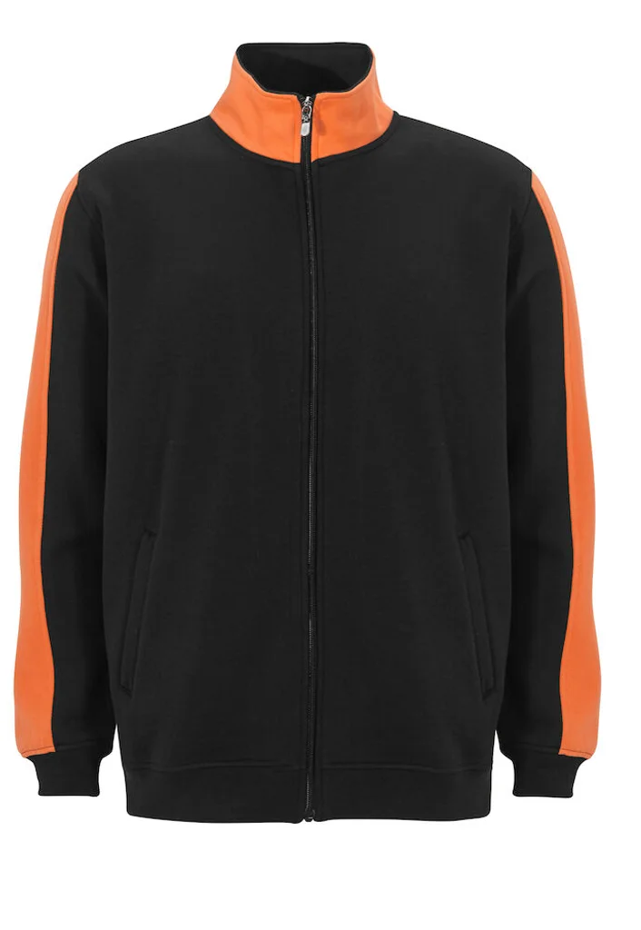 Hovedproduktbilde for Black/Orange Graphix Genova Full Zip Collegejakke