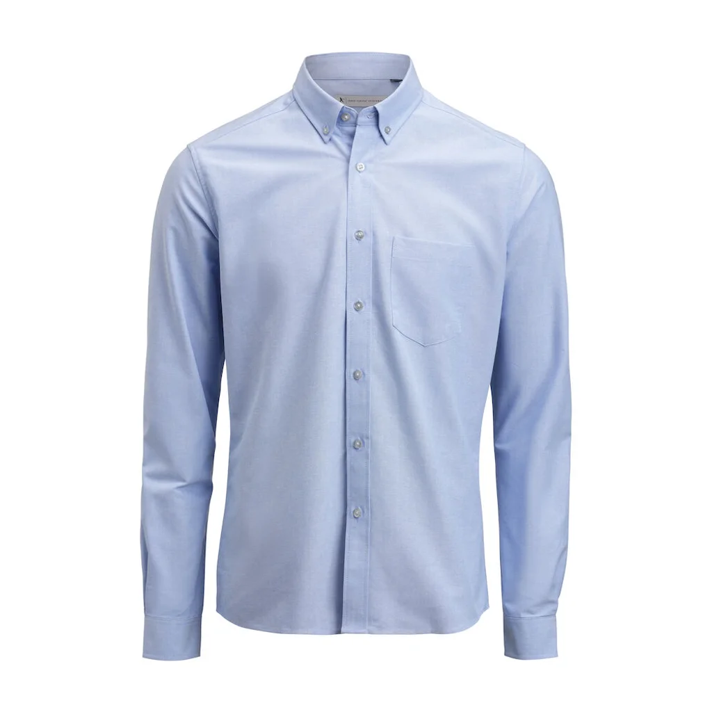 Hovedproduktbilde for Light Blue J. Harvest Allen Oxford Skjorte