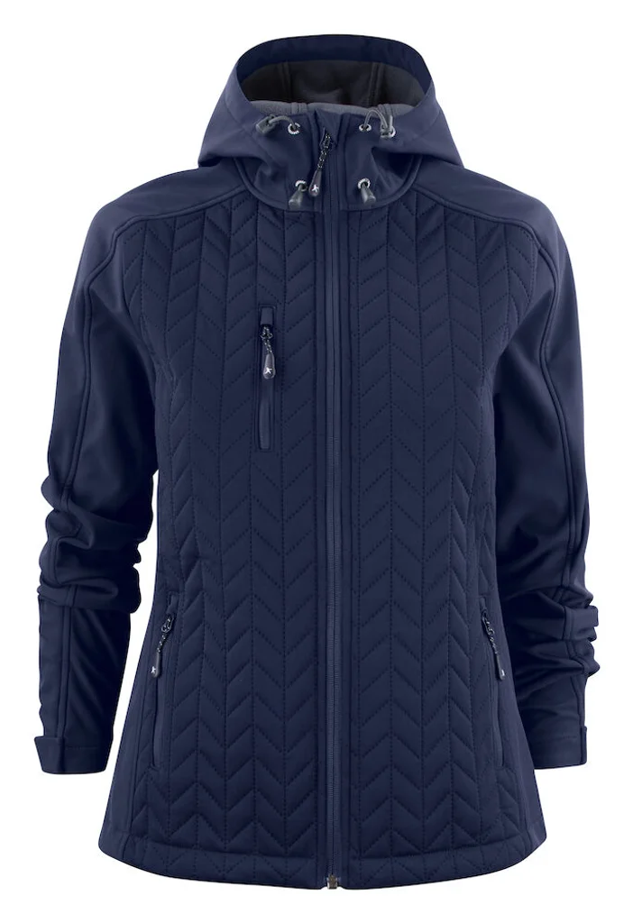 Hovedproduktbilde for Navy J. Harvest Myers Softshelljakke Dame