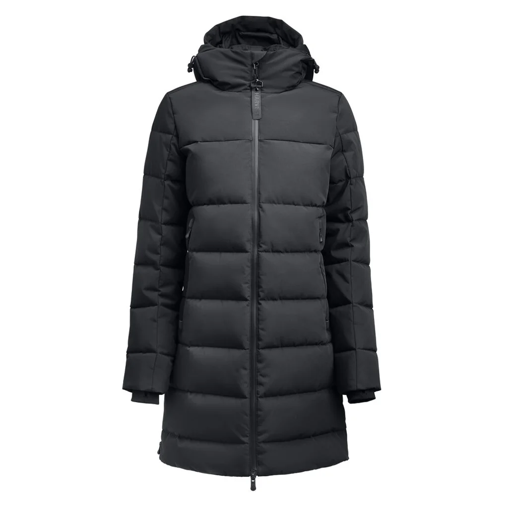 Hovedproduktbilde for Black J. Harvest Northport Vattert Jakke Dame