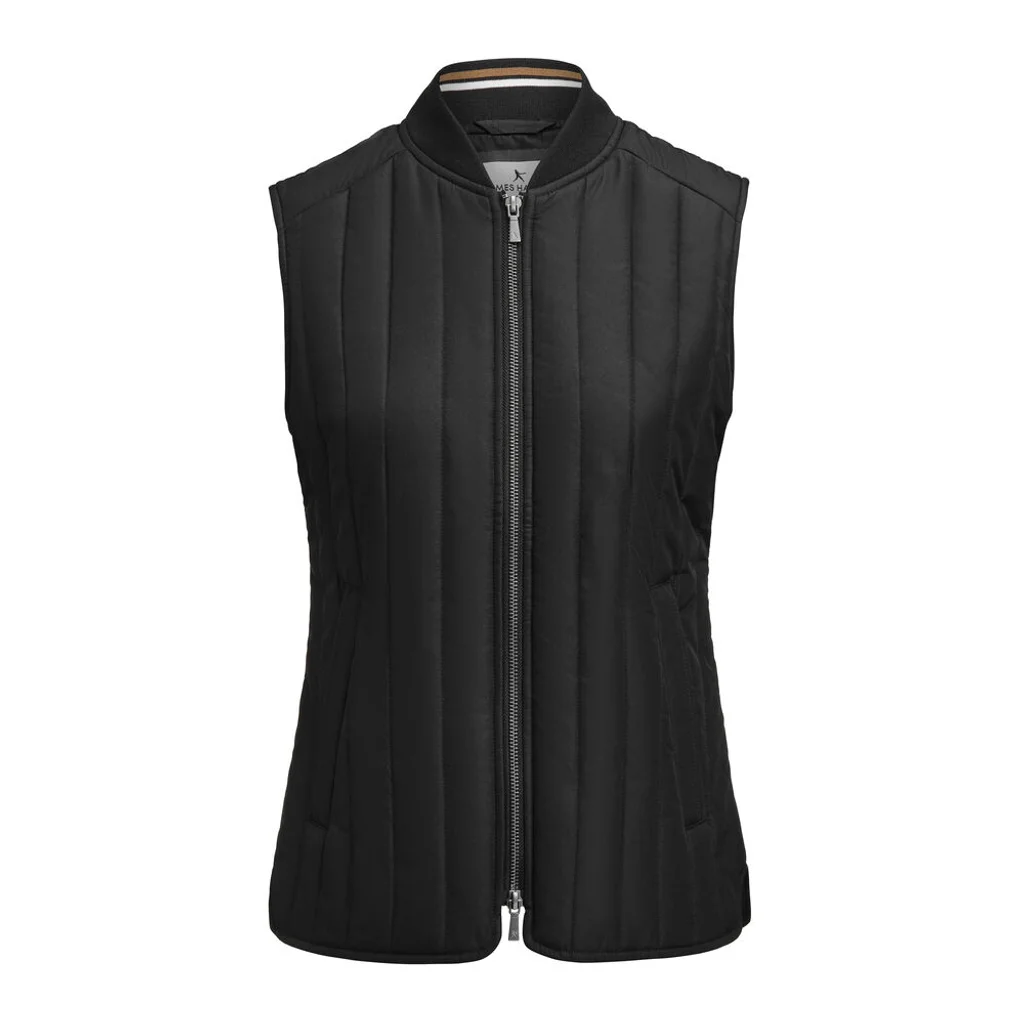 Hovedproduktbilde for Black J. Harvest Scarsdale Vattert Vest Dame