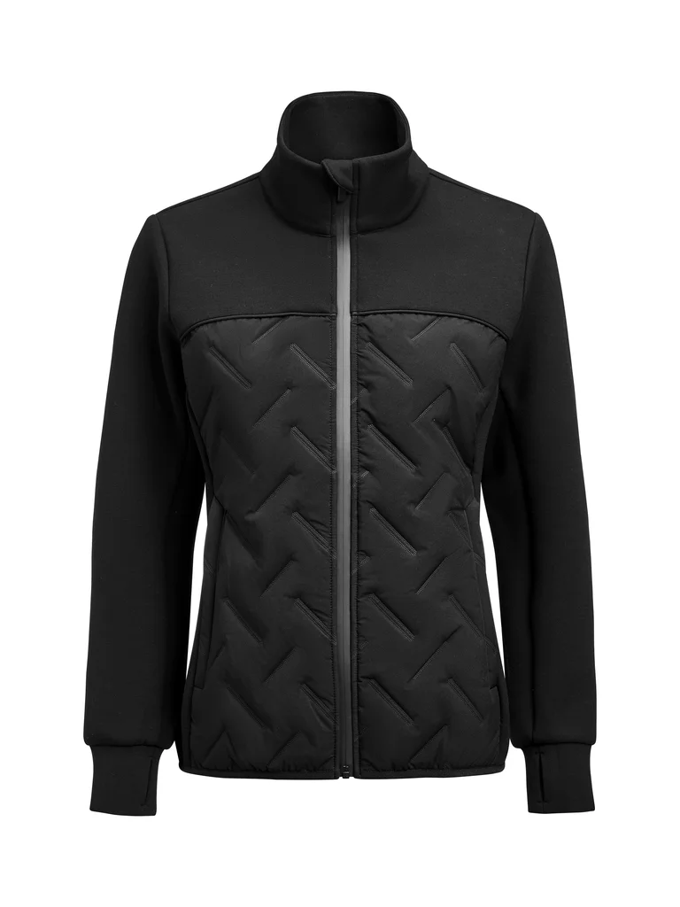 Hovedproduktbilde for Black J. Harvest Montana Hybrid Motion Vattert Vest Dame