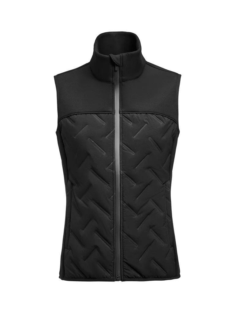 Hovedproduktbilde for Black J. Harvest Montana Hybrid Motion Vattert Vest Dame