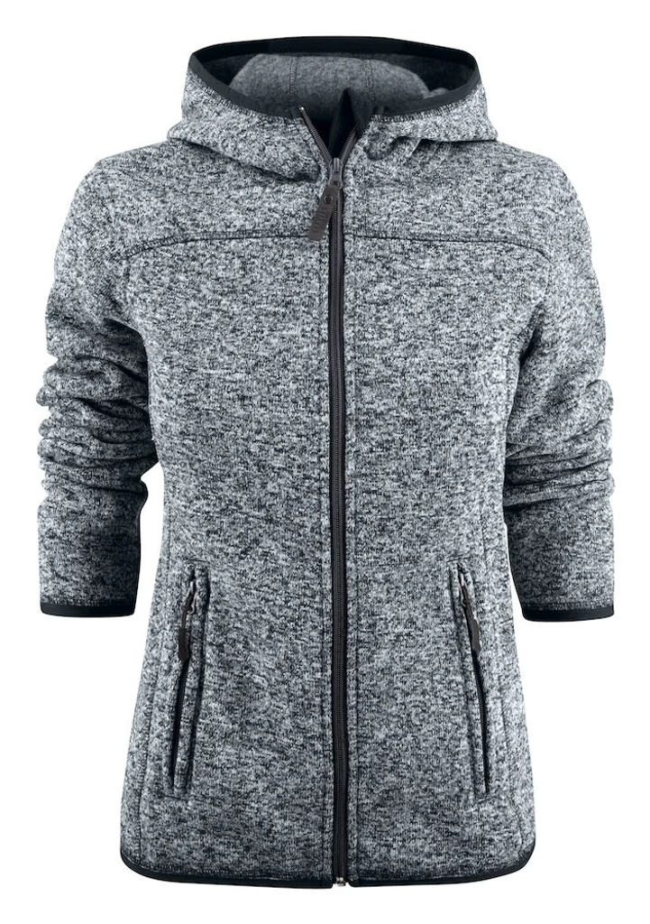 Hovedproduktbilde for Anthracite Melange J. Harvest Santa Ana Fleecejakke Dame