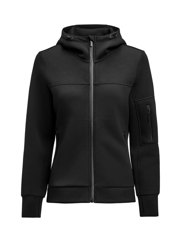 Hovedproduktbilde for Black J. Harvest Montana Midlayer Dame