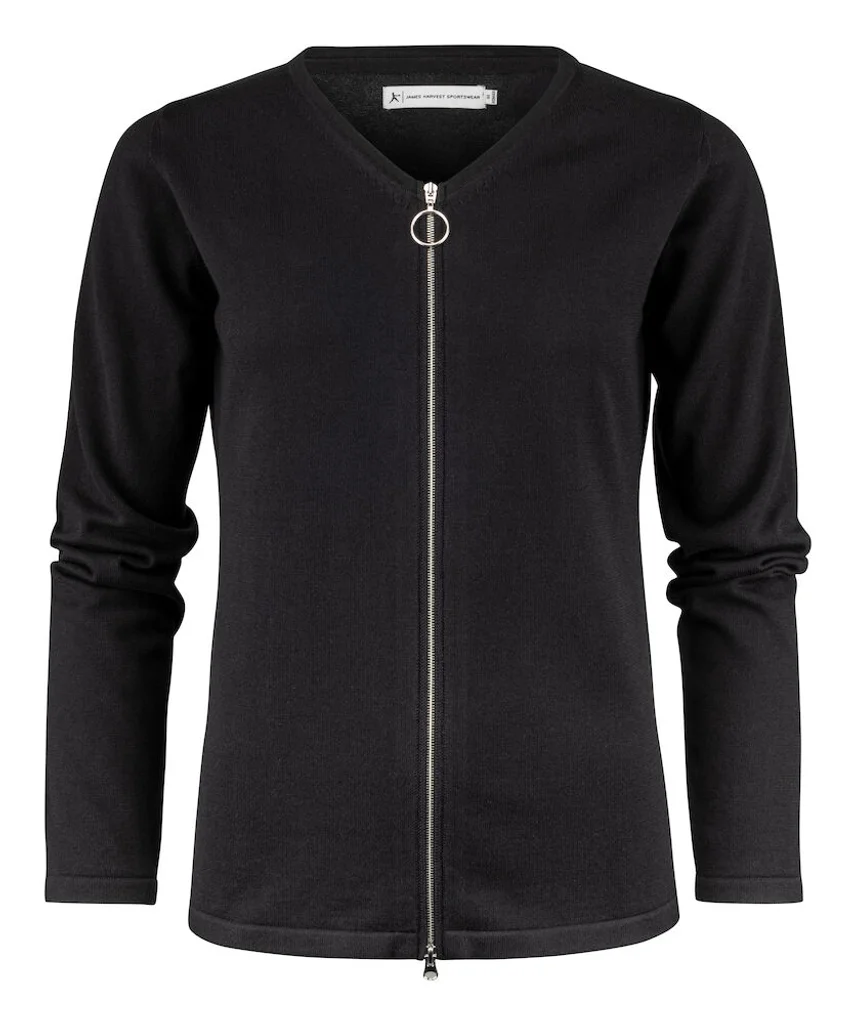 Hovedproduktbilde for Black J. Harvest Ashland Strikket Cardigan Dame