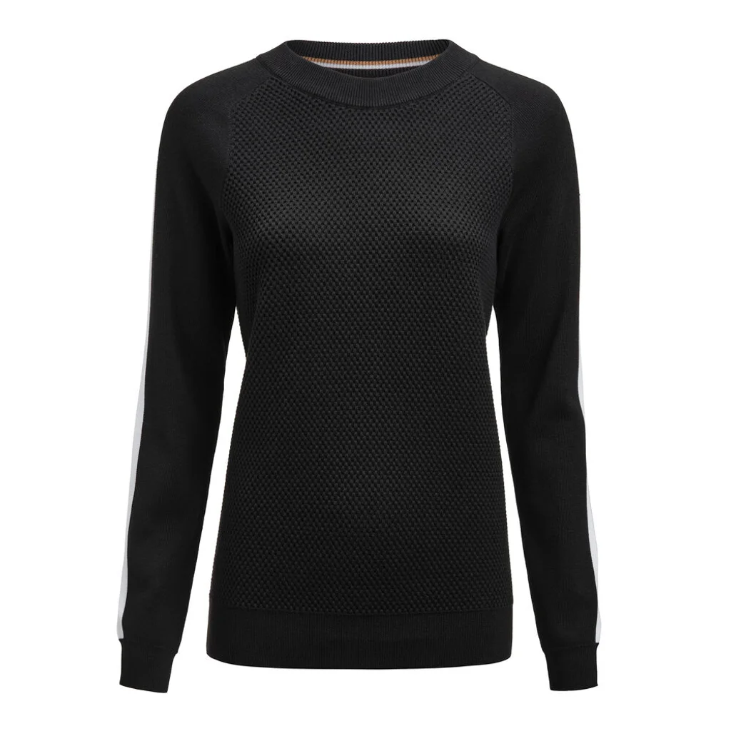 Hovedproduktbilde for Black J. Harvest Scarsdale Strikkegenser Dame