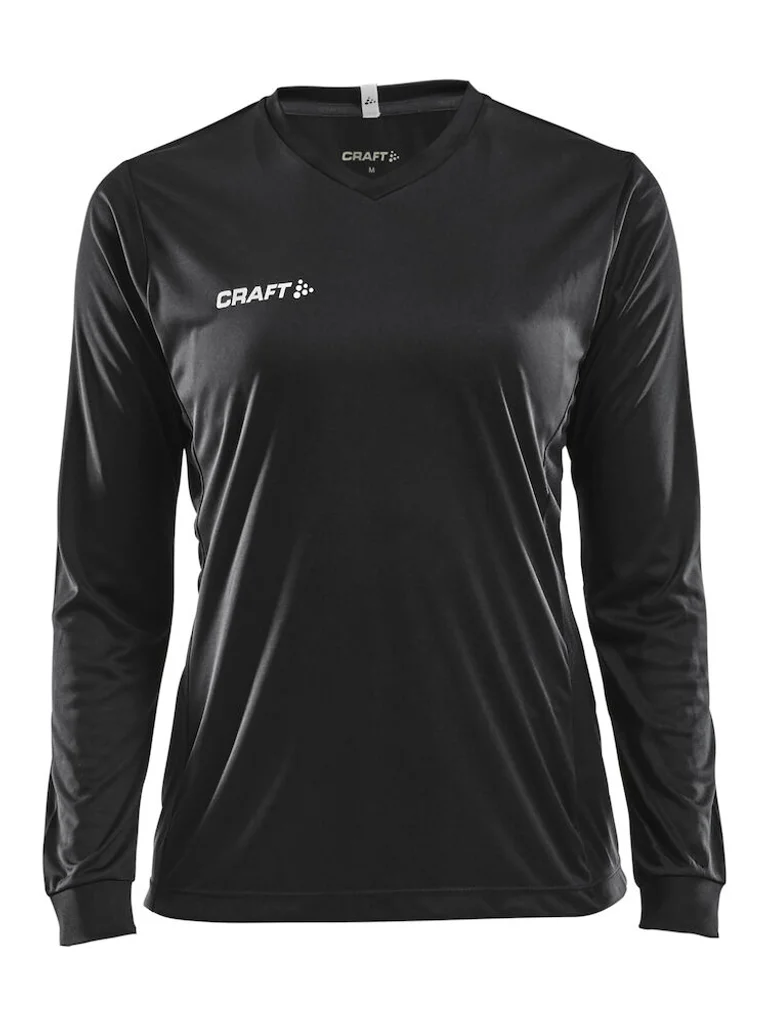 Hovedproduktbilde for Black Craft Teamwear Squad Go Jersey Solid Langermet T-skjorte Dame