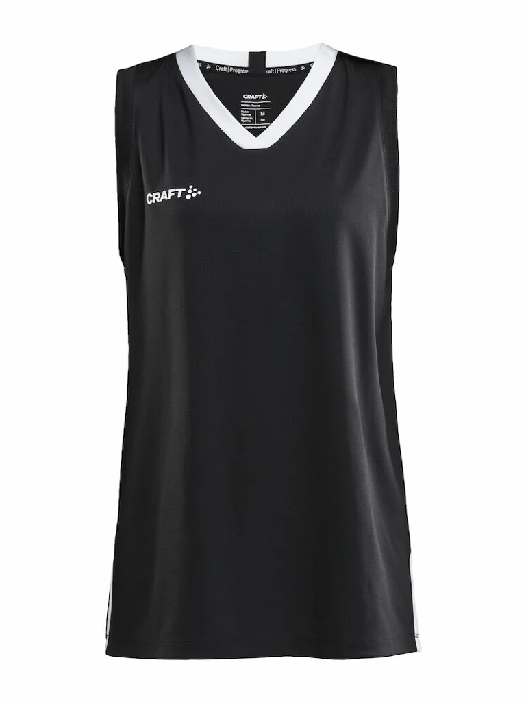 Hovedproduktbilde for Black Craft Teamwear Progress Basket  Singlet Dame