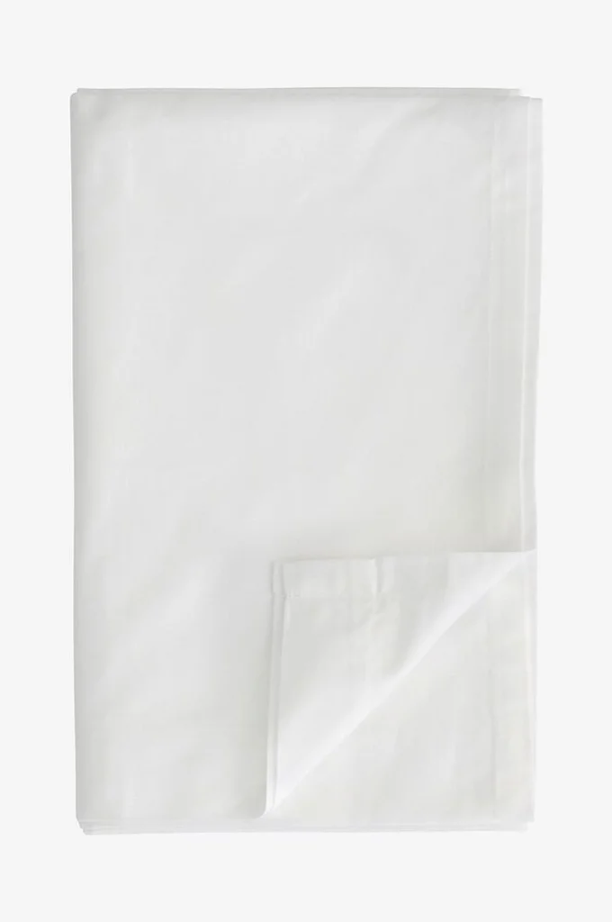 Hovedproduktbilde for White Kosta Linnewäfveri Percale Bomull Laken