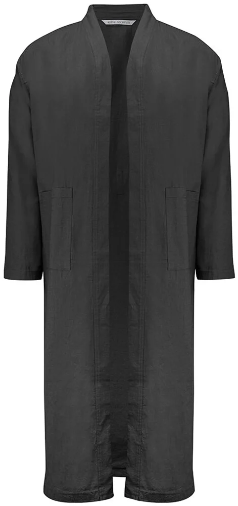 Hovedproduktbilde for Dark Grey Kosta Linnewäfveri Spa Morgenkåpe
