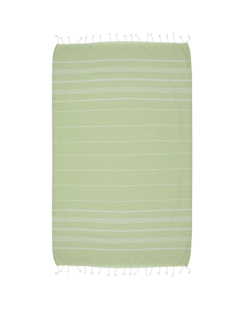 Hovedproduktbilde for Green Lord Nelson Victory Skärbo 180 g/m2 90x150 cm Hamam Håndkle