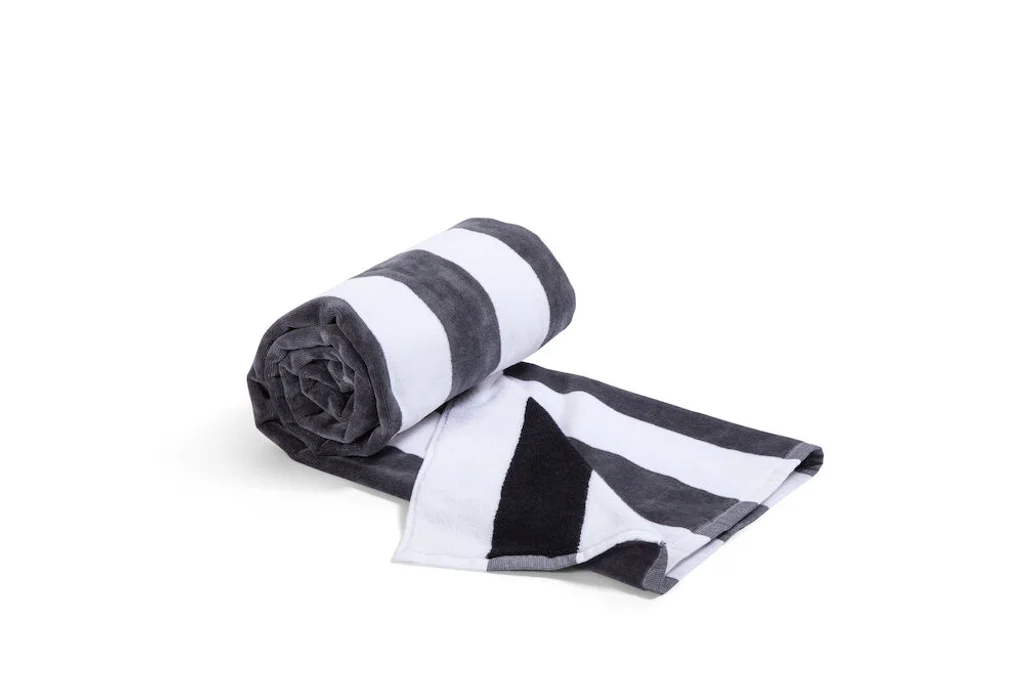 Hovedproduktbilde for Black/Grey Lord Nelson Victory Double Face 80x160 cm Badelaken Håndkle