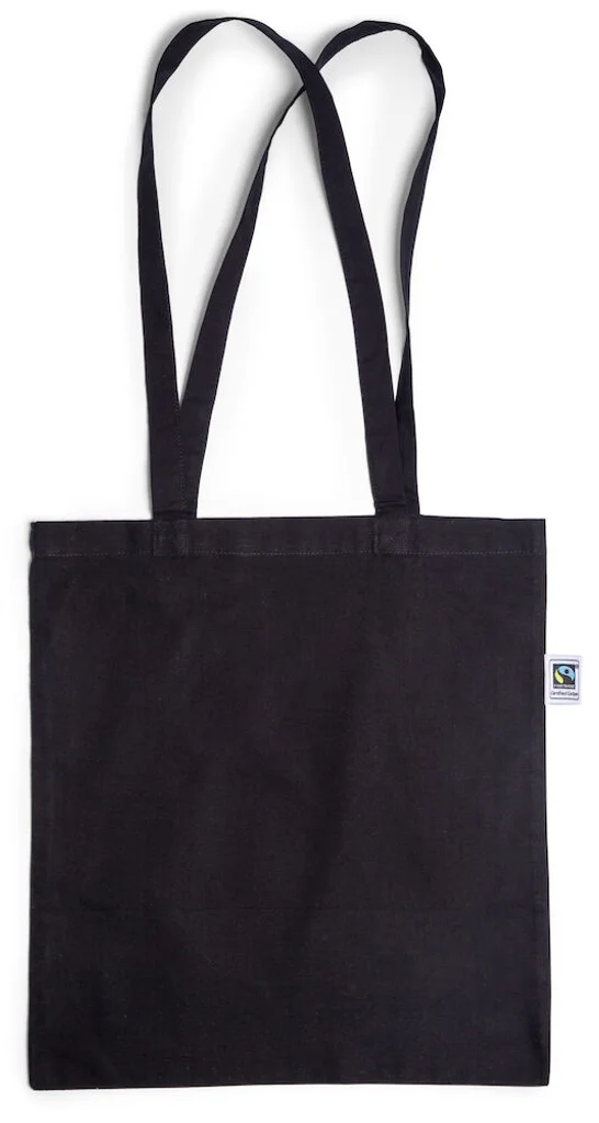 Hovedproduktbilde for Black Nightingale 150g/m2 Økologisk Bomull 5L Handlenett
