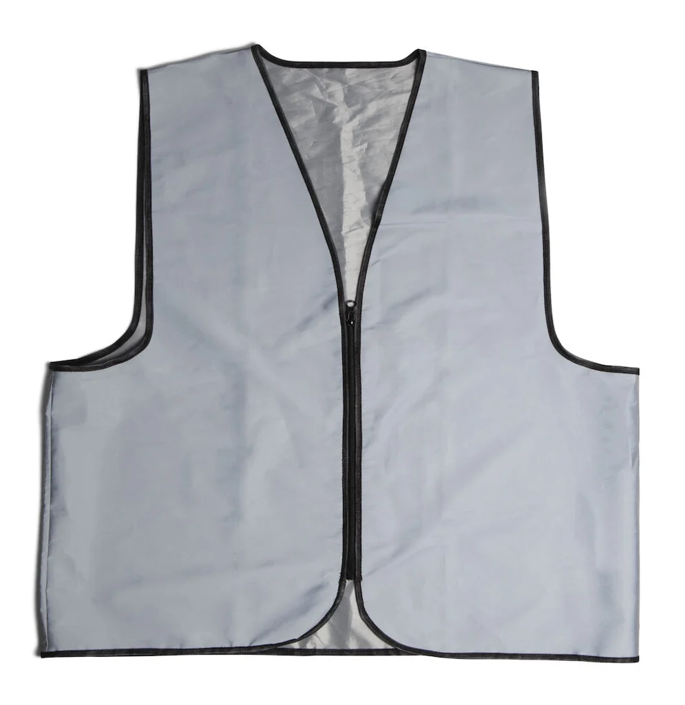 Hovedproduktbilde for Grey Nightingale Reflektiv Markeringsvest med Glidelås
