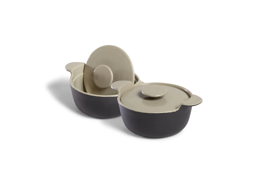 Hovedproduktbilde for Black Örrefors Jernverk Keramisk Minigryte 2-pk
