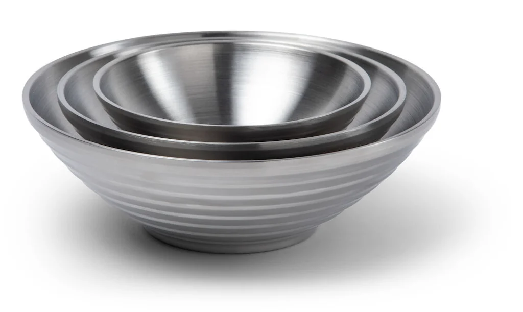 Hovedproduktbilde for Steel Örrefors Jernverk 3-pk Dobbeltvegget Rustfritt Stål Boller