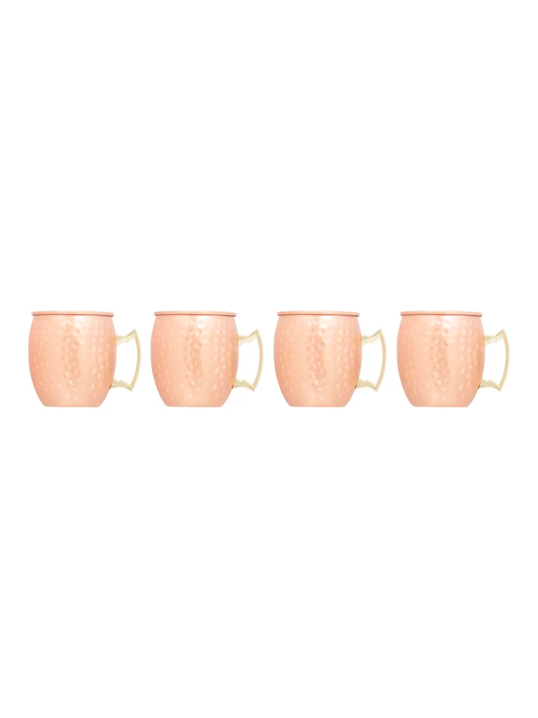Hovedproduktbilde for Copper Örrefors Jernverk Moscow Mule 4-pk Metallkrus