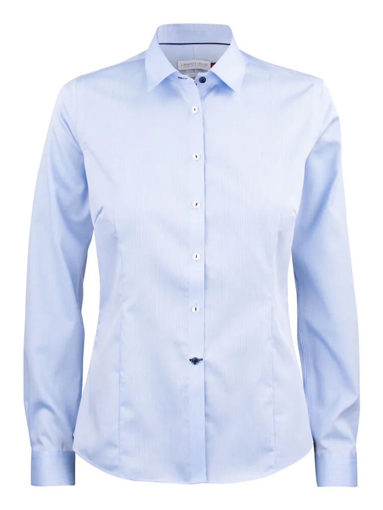 Hovedproduktbilde for Sky Blue J. Harvest & Frost Red Bow 29 Skjorte Dame