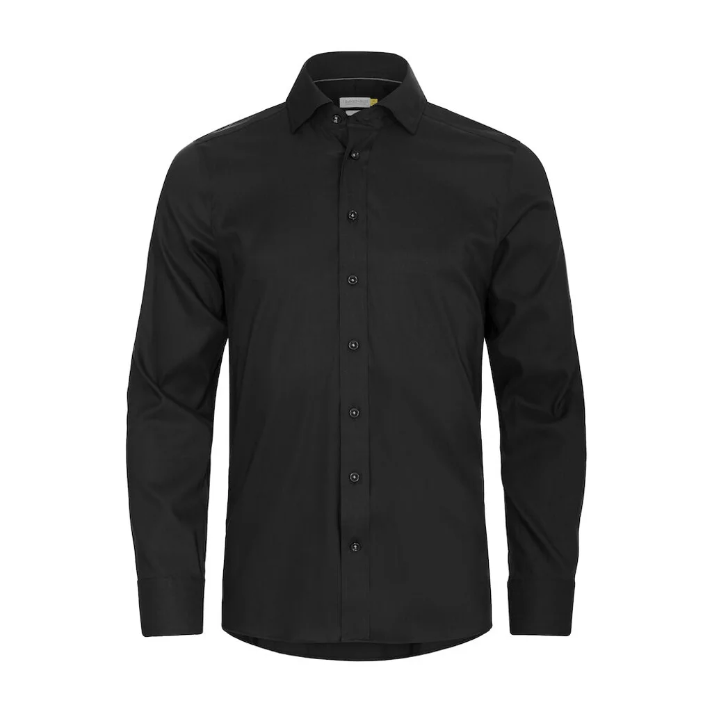 Hovedproduktbilde for Black J. Harvest & Frost JH&F Yellow Bow 52 Slim Fit Skjorte