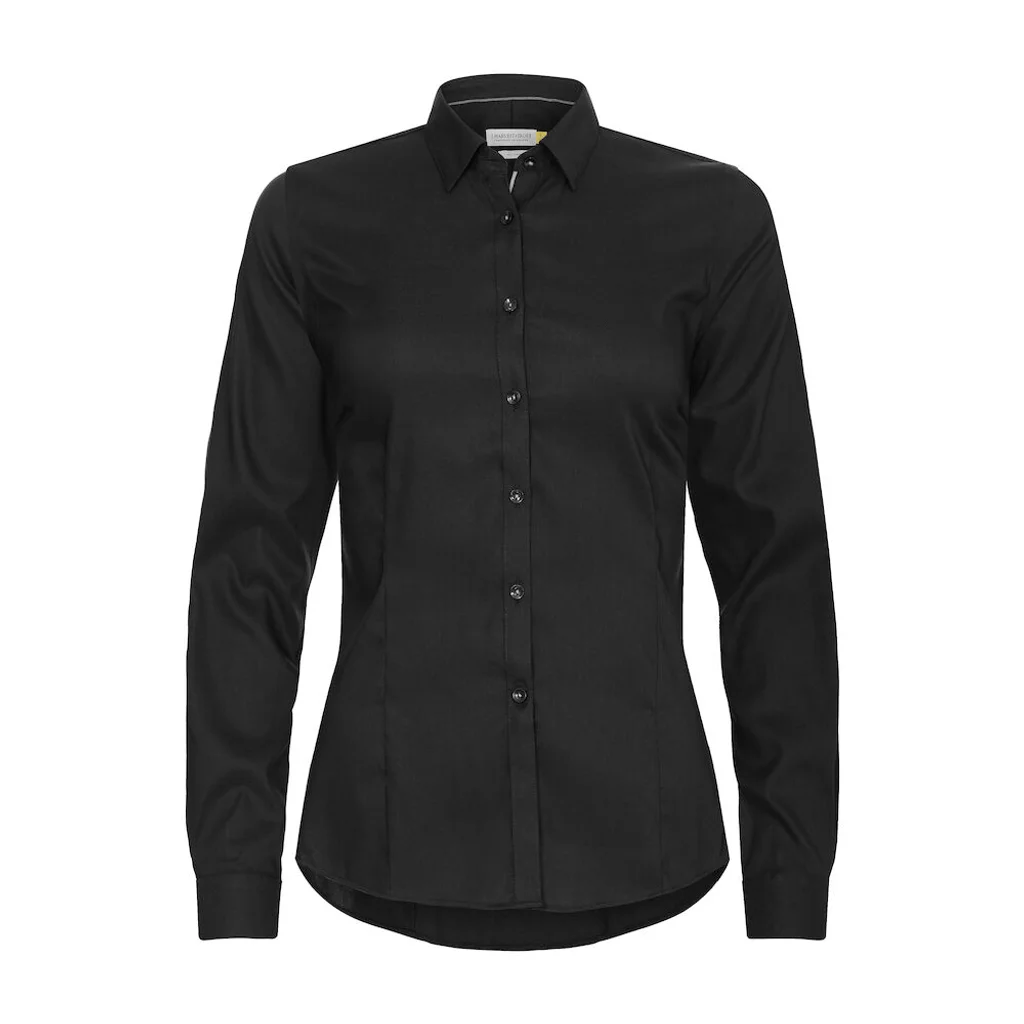 Hovedproduktbilde for Black J. Harvest & Frost JH&F Yellow Bow 52 Skjorte Dame