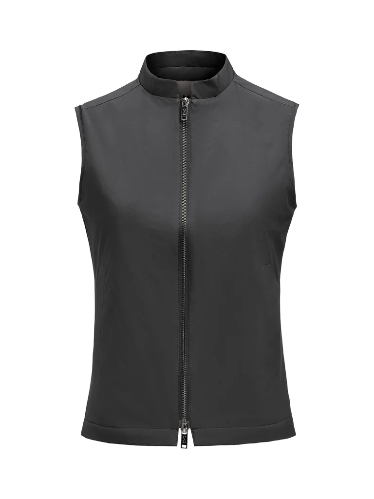 Hovedproduktbilde for Black J. Harvest & Frost Modern Vattert Vest Dame