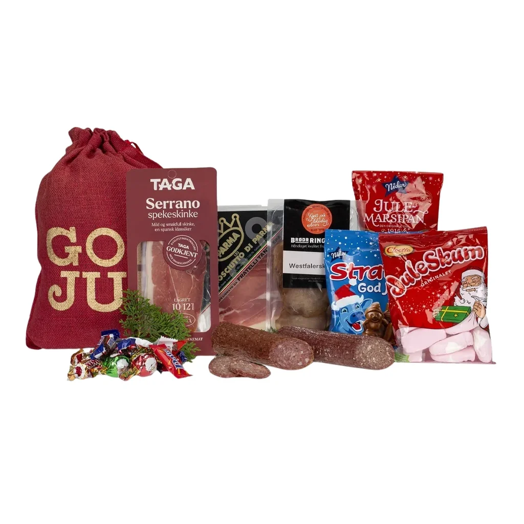 Hovedproduktbilde for 23-45-44405 Julenissens favoritter med spekemat