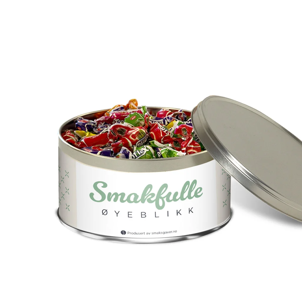 Hovedproduktbilde for 23-45-60520 Godteboks fruktkarameller liten