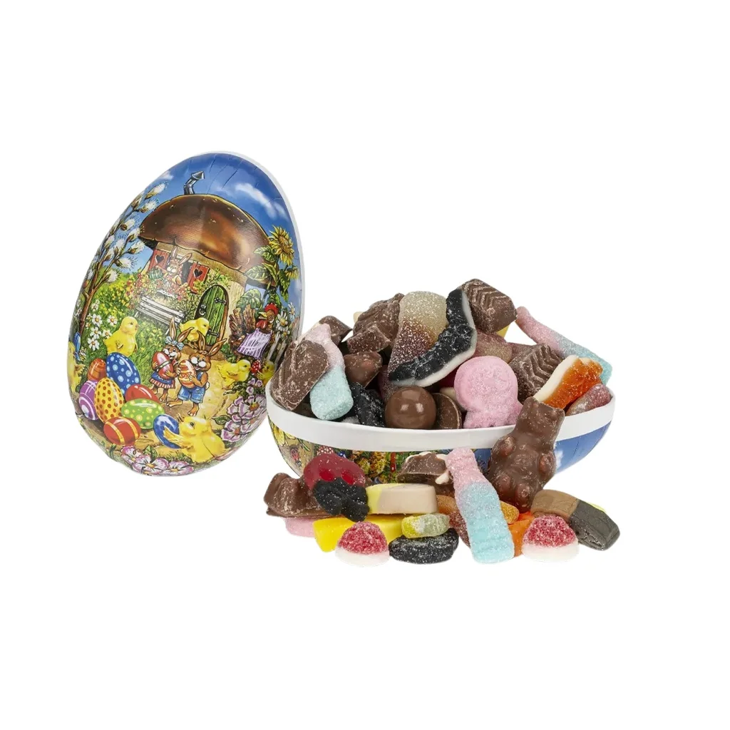 Hovedproduktbilde for 23-45-pp51035 Påskeegg 15 cm Smågodt og Sjokolade