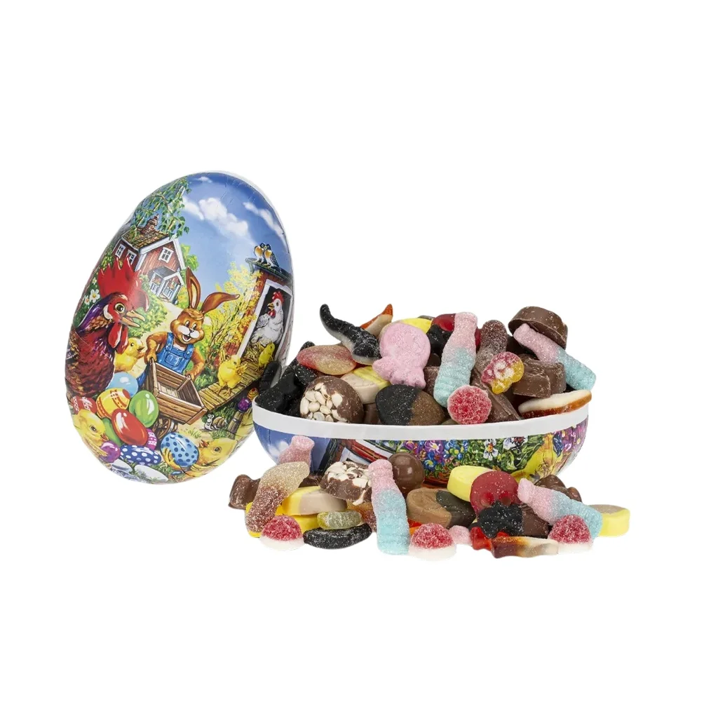 Hovedproduktbilde for 23-45-pp51040 Påskeegg 18 cm Smågodt og Sjokolade