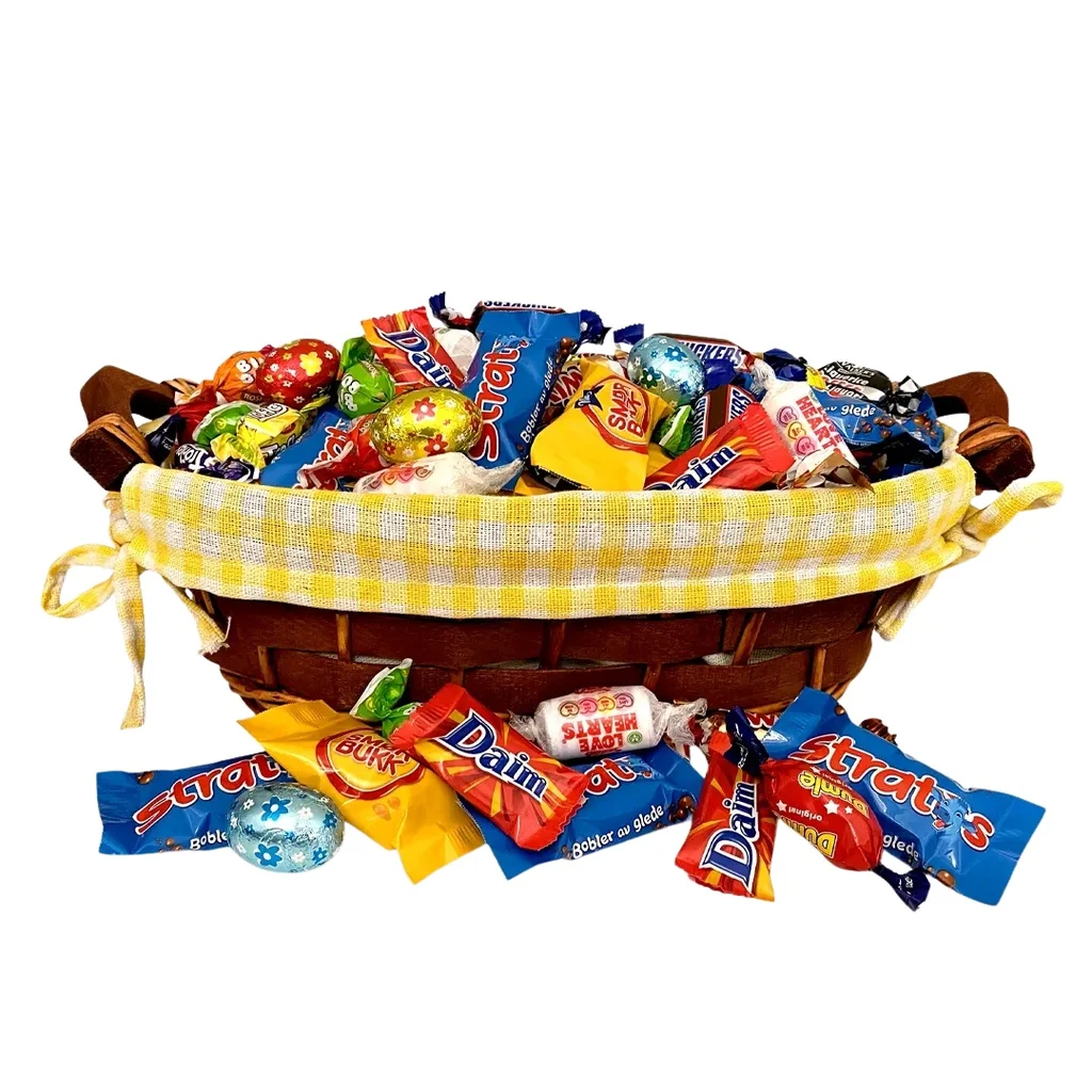 Hovedproduktbilde for 23-45-pp51285 Påskekurv med Sjokolade 1.6 kg