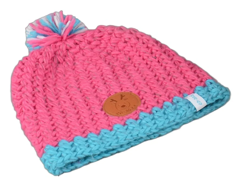 Hovedproduktbilde for 25-47-dra-1107 Wanda Akryl og Fleece Refleks Lue til Barn