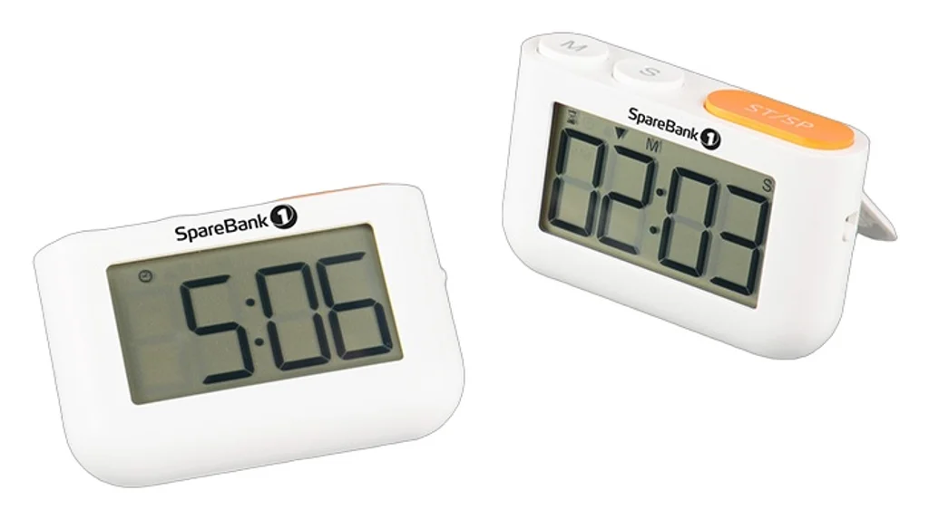 Hovedproduktbilde for 25-47-dra-1745 Fredrik Digital Kjøkkentimer med Klokke