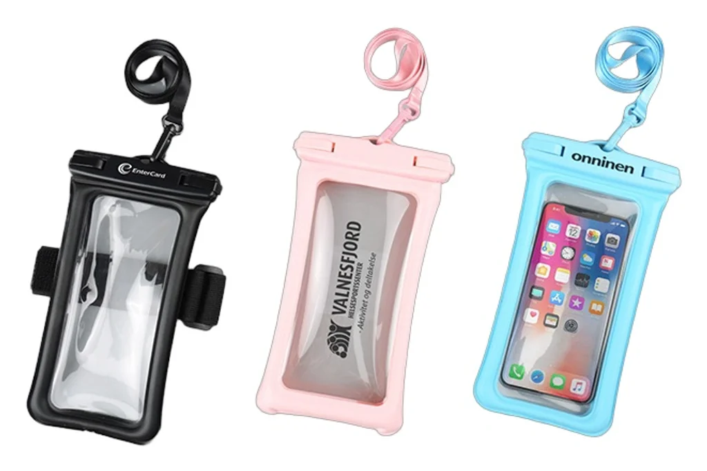 Hovedproduktbilde for 25-47-dra-1822 Mello Flytende Vanntett Telefonpose med Armbånd