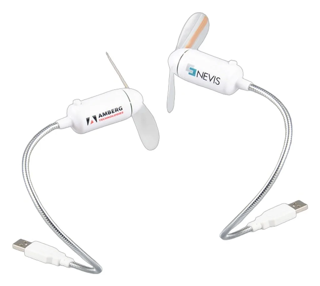 Hovedproduktbilde for 25-47-dra-1899 Lauderdale USB-vifte med LED-lys