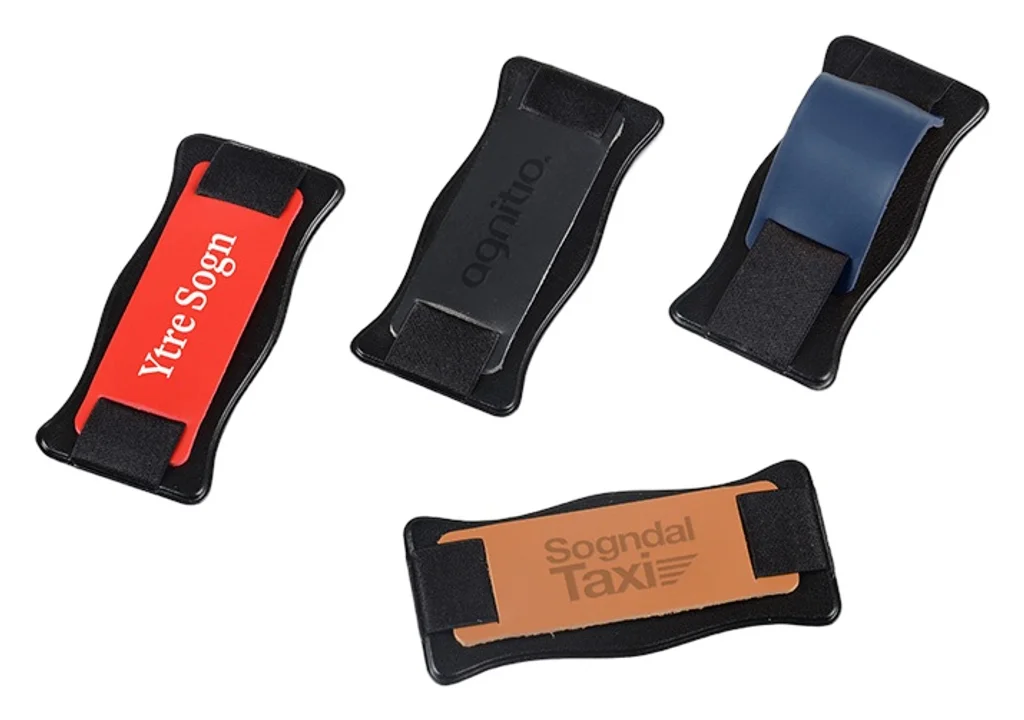 Hovedproduktbilde for 25-47-dra-2022 Bristol PU-skinn Mobilholder med Stropp