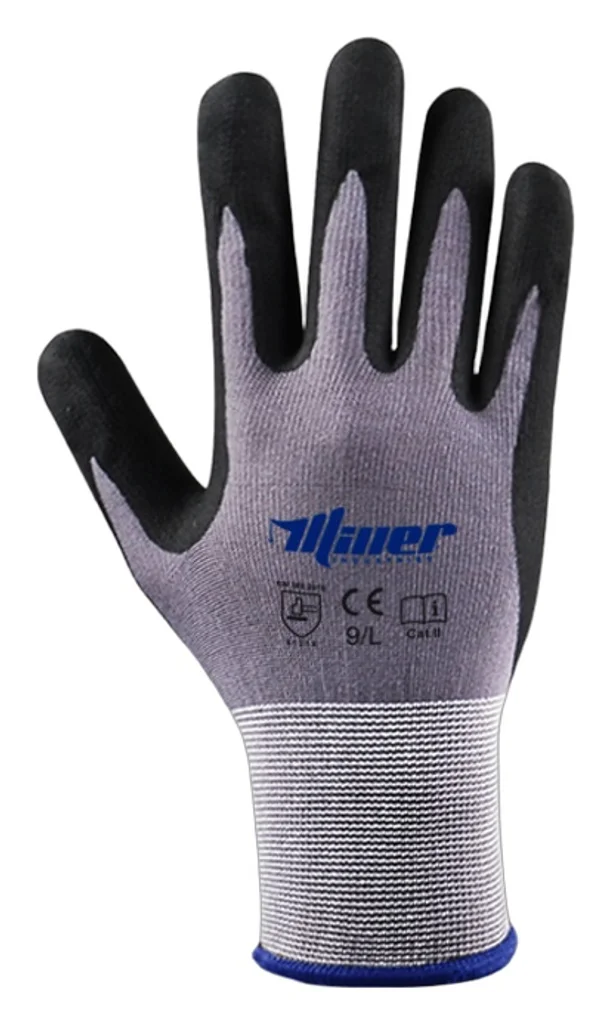 Hovedproduktbilde for 25-47-dra-2376 Zuno Nitril Arbeidshansker med Beskyttende Innside